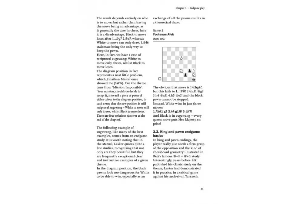 The Lasker Method to Improve in Chess